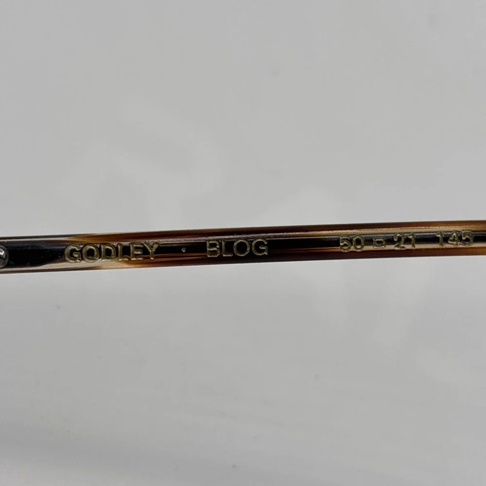Etnia Barcelona GODLEY BLOG Blue/Brown/Orange Eyeglasses Frames 50-21-145 #C392